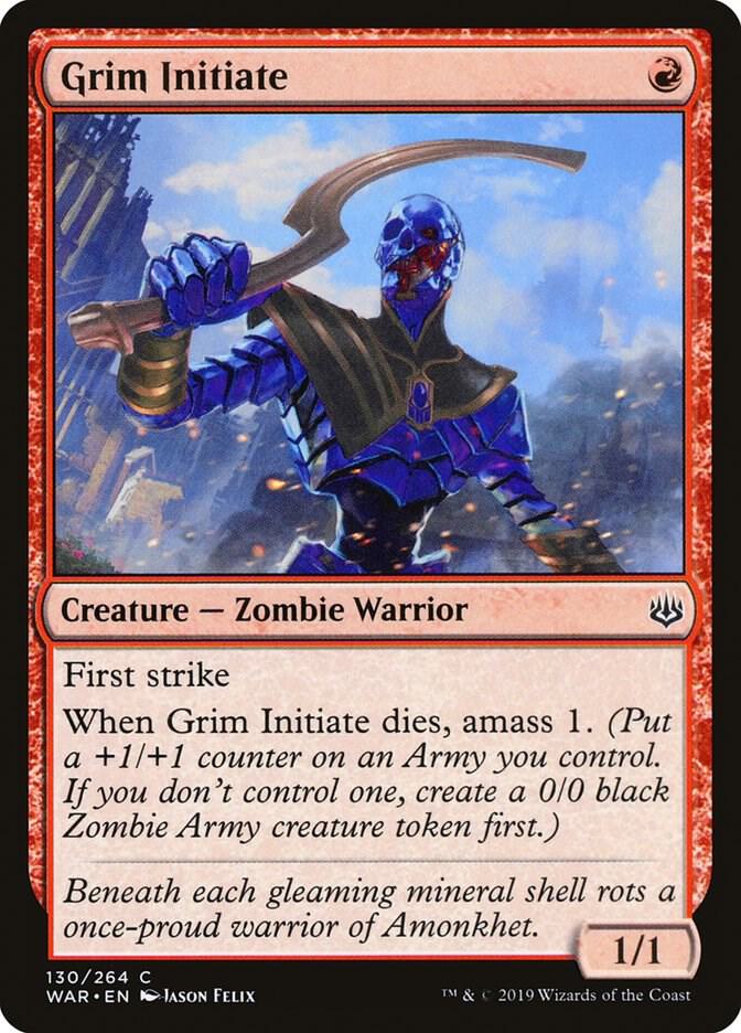 Grim Initiate - #130