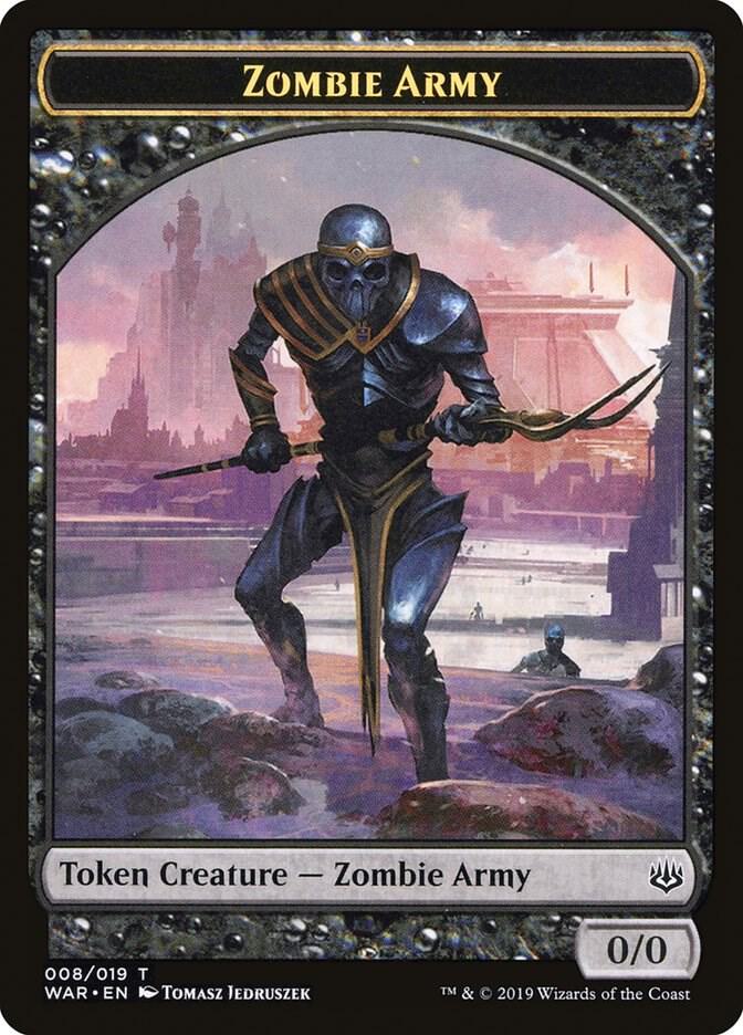 Zombie Army Token (008) - #8