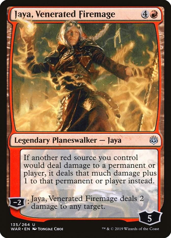 Jaya, Venerated Firemage - #135