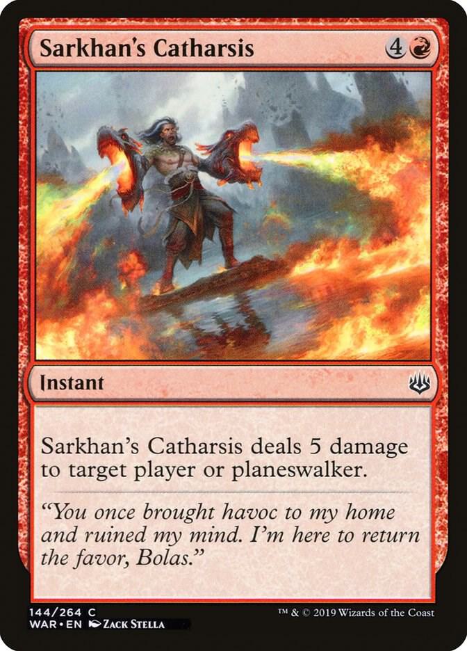 Sarkhan's Catharsis - #144