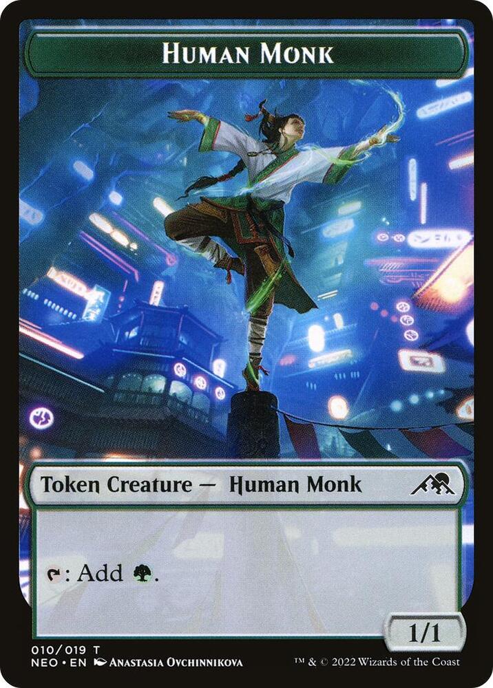 Human Monk Token - #10