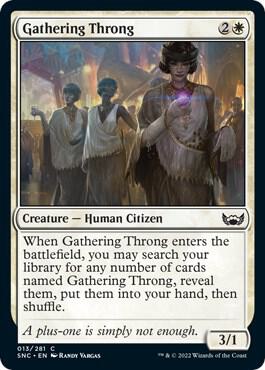 Gathering Throng - #13