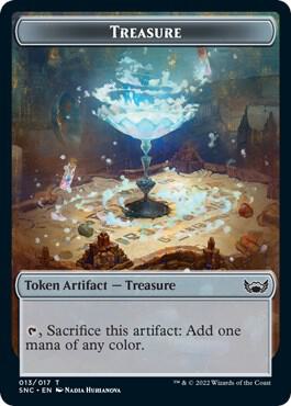 Treasure (013) // Fish Double-Sided Token - #13 // 4