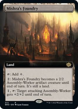Mishra's Foundry (Extended Art) - #372