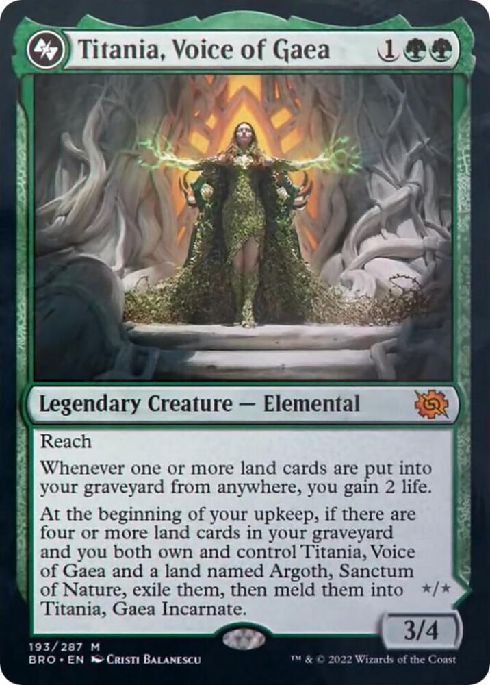 Titania, Voice of Gaea - #193