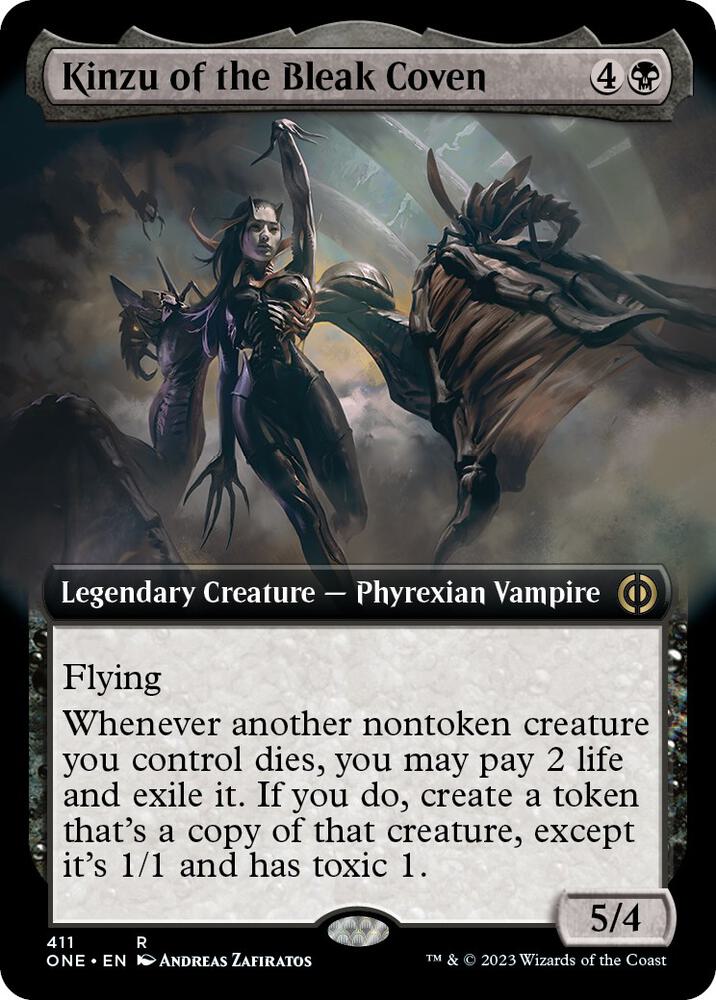 Kinzu of the Bleak Coven (Extended Art) - #411