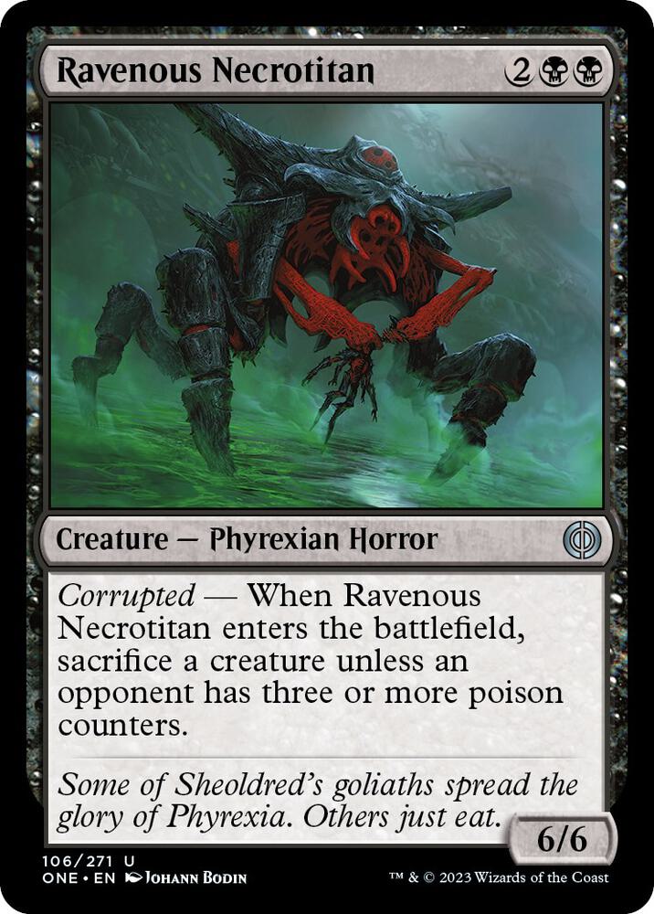 Ravenous Necrotitan - #106