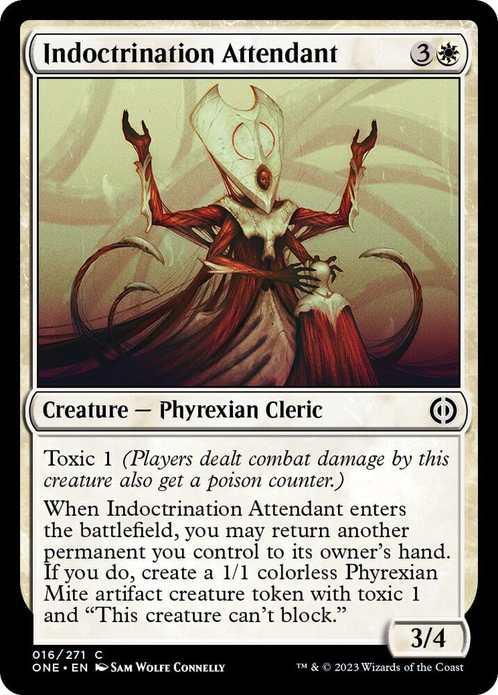 Indoctrination Attendant - #16