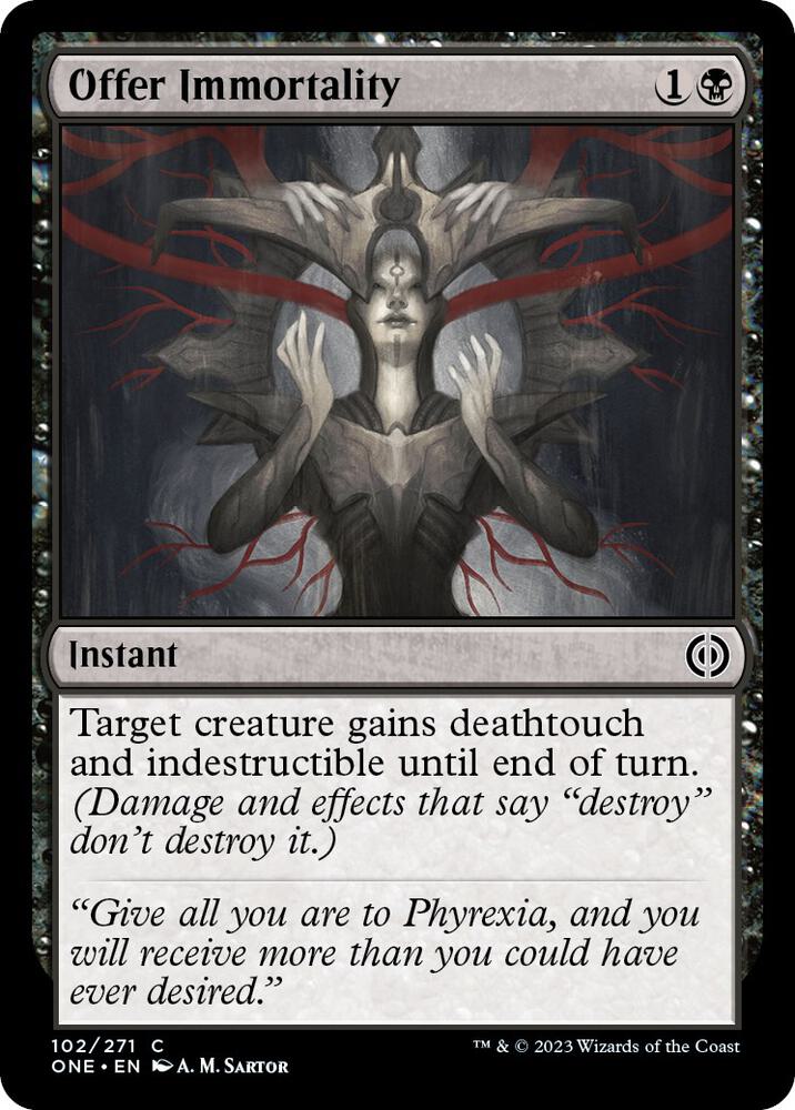 Offer Immortality - #102