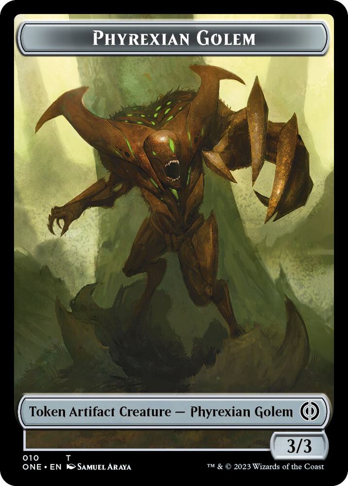 Phyrexian Golem Token - #10