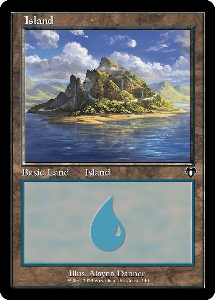 Island (440) (Retro Frame) - #440