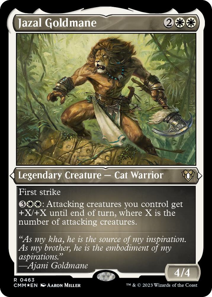 Jazal Goldmane (Foil Etched) - #463