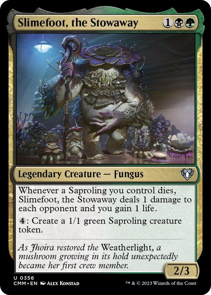Slimefoot, the Stowaway - #356