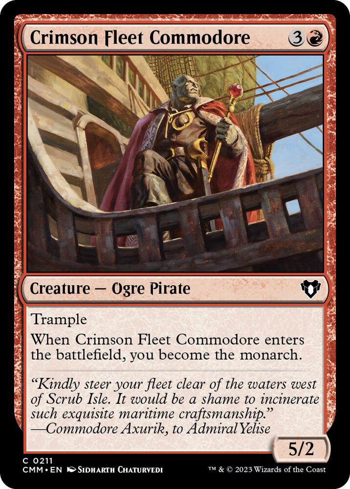 Crimson Fleet Commodore - #211