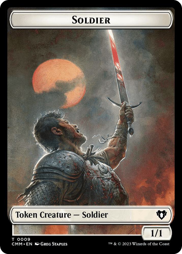 Soldier // Elephant Double-Sided Token - #9 // 31