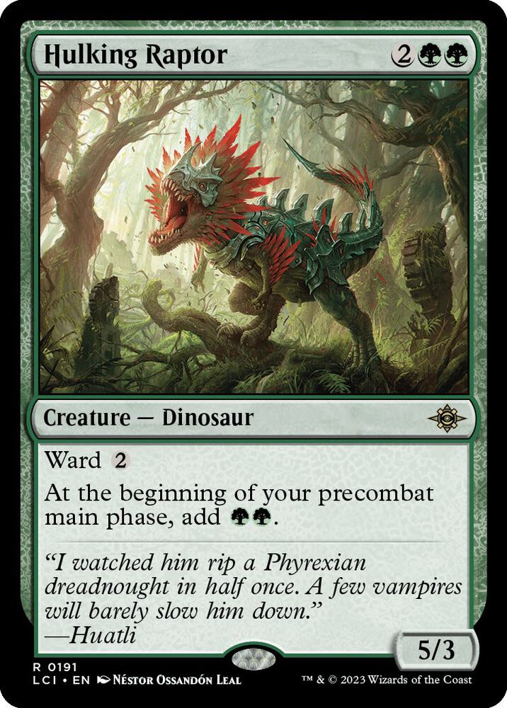 Hulking Raptor - #191