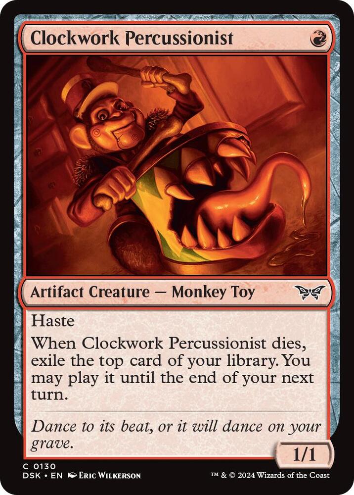 Clockwork Percussionist (0130) - #130