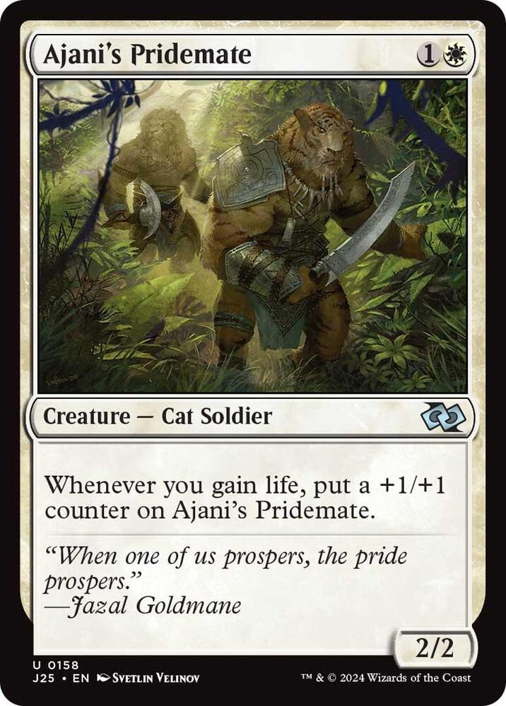 Ajani's Pridemate - #158