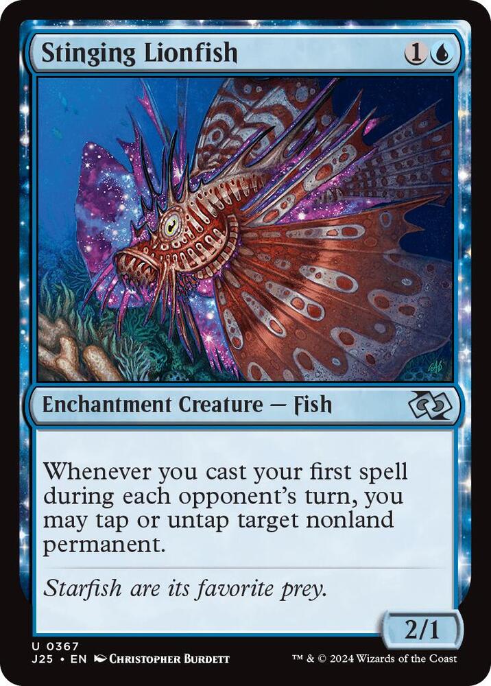 Stinging Lionfish - #367