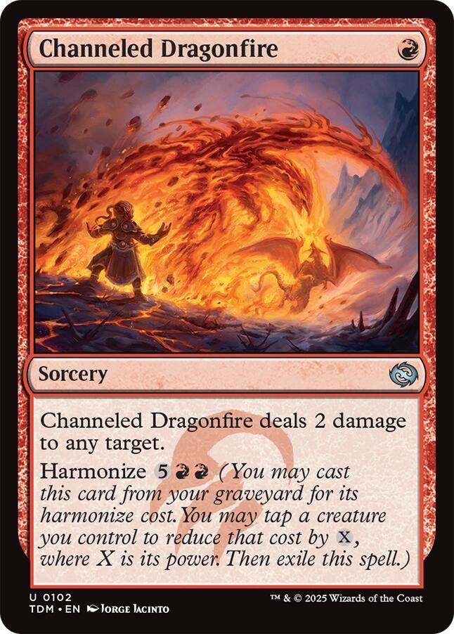 Channeled Dragonfire - #102