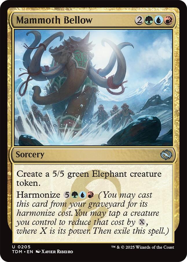 Mammoth Bellow - #205