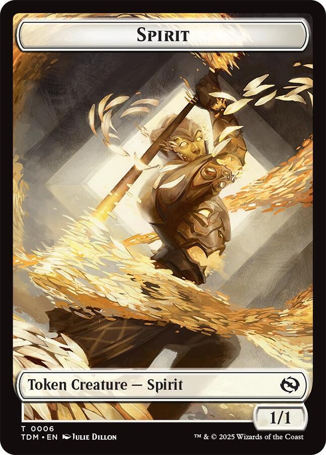 Spirit (0006) // Spirit (0007) Double-Sided Token - #6 // 7