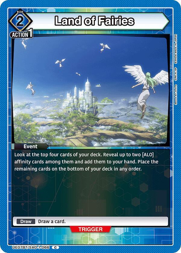 Land of Fairies #UE07BT/SAO-1-066