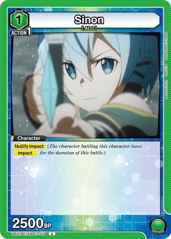 Sinon (074) #UE07BT/SAO-1-074