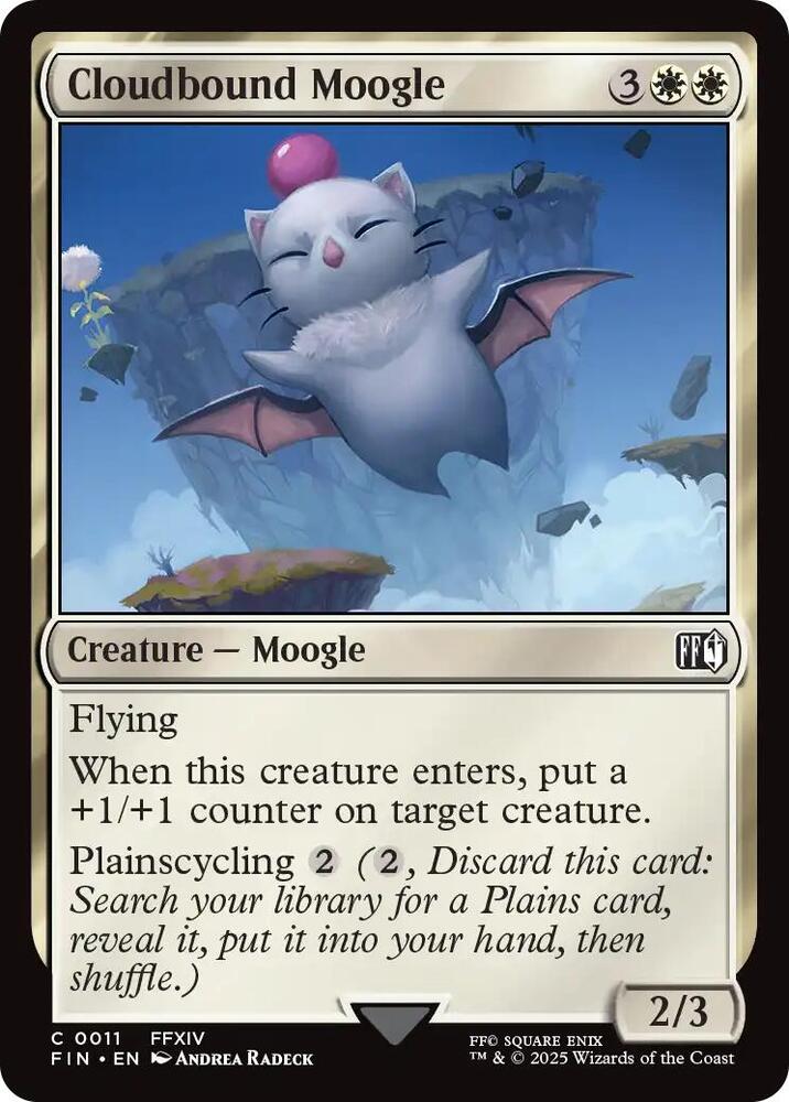 Cloudbound Moogle - #11