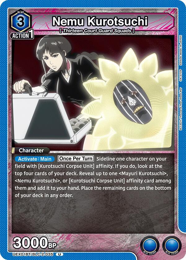 Nemu Kurotsuchi - #UEX01BT/BLC-2-035