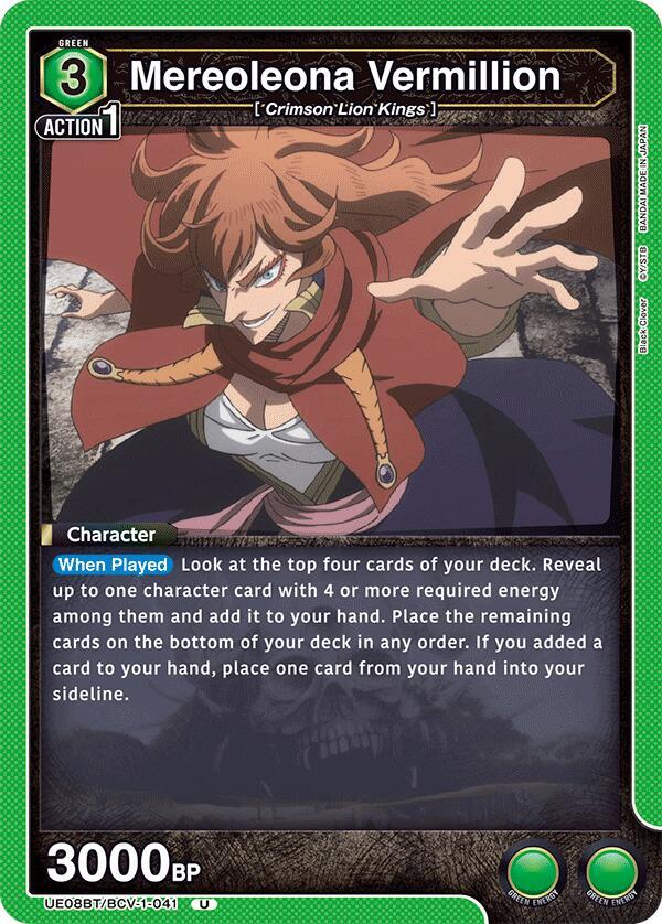 Mereoleona Vermillion (041) - #UE08BT/BCV-1-041