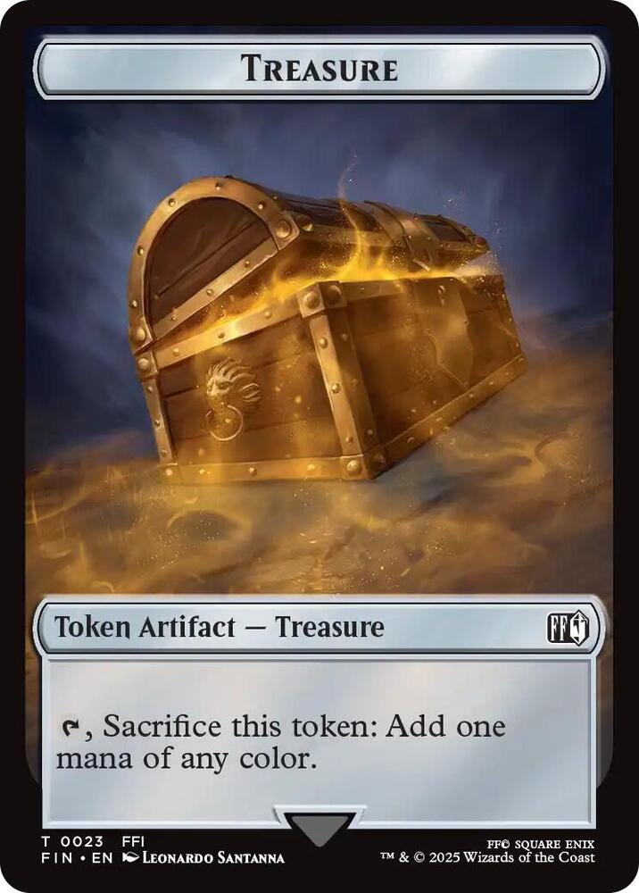 Treasure (0023) // Copy (0001) Double-Sided Token - #23 // 1