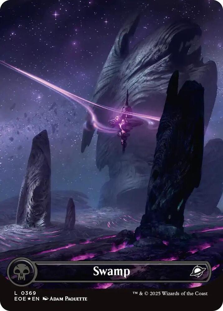 Swamp (0369) (Borderless) (Galaxy Foil) - #369