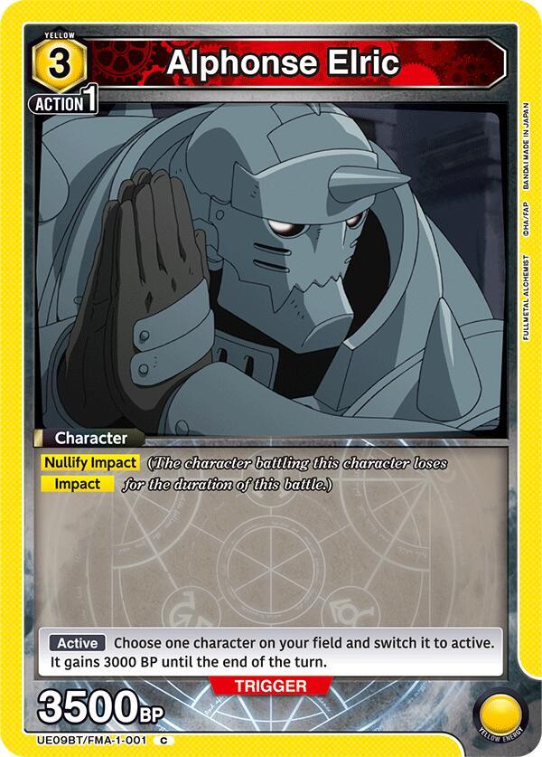 Alphonse Elric (001) - #UE09BT/FMA-1-001