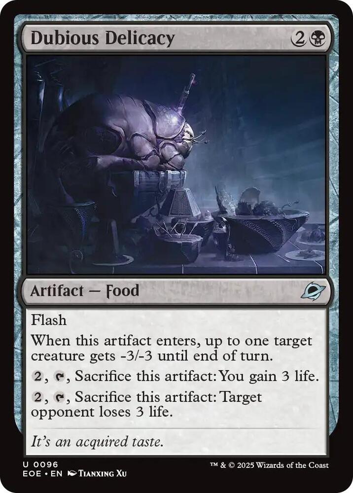 Dubious Delicacy - #96