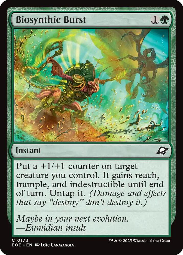 Biosynthic Burst - #173