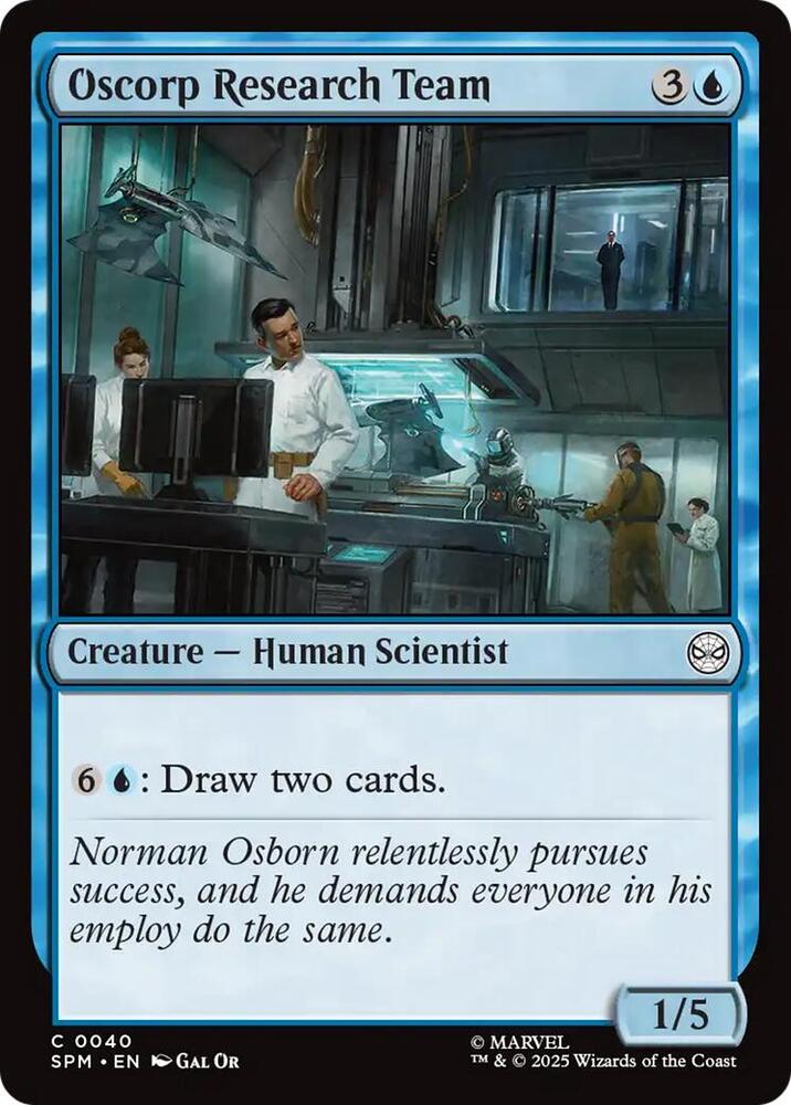 Oscorp Research Team - #40