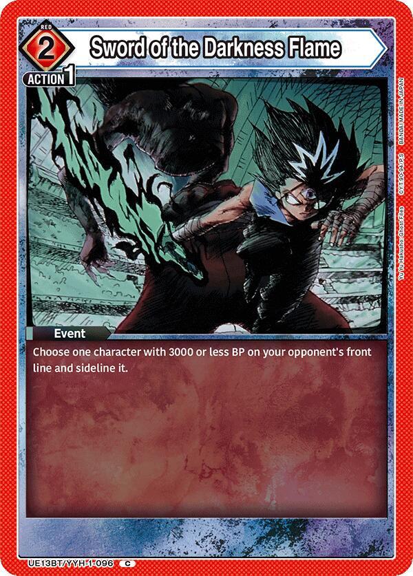 Sword of the Darkness Flame - #UE13BT/YYH-1-096