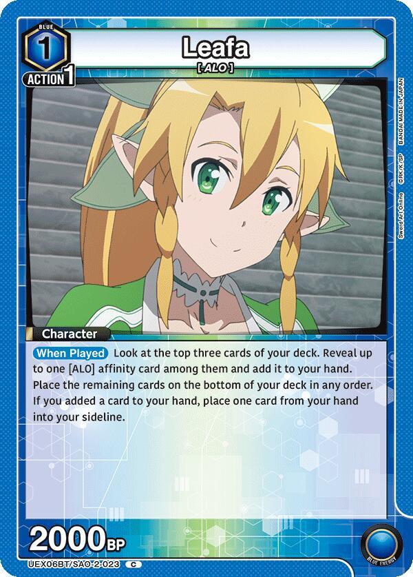 Leafa (023) #UEX06BT/SAO-2-023