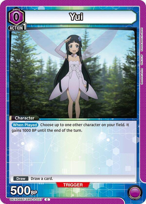 Yui (027) #UEX06BT/SAO-2-027