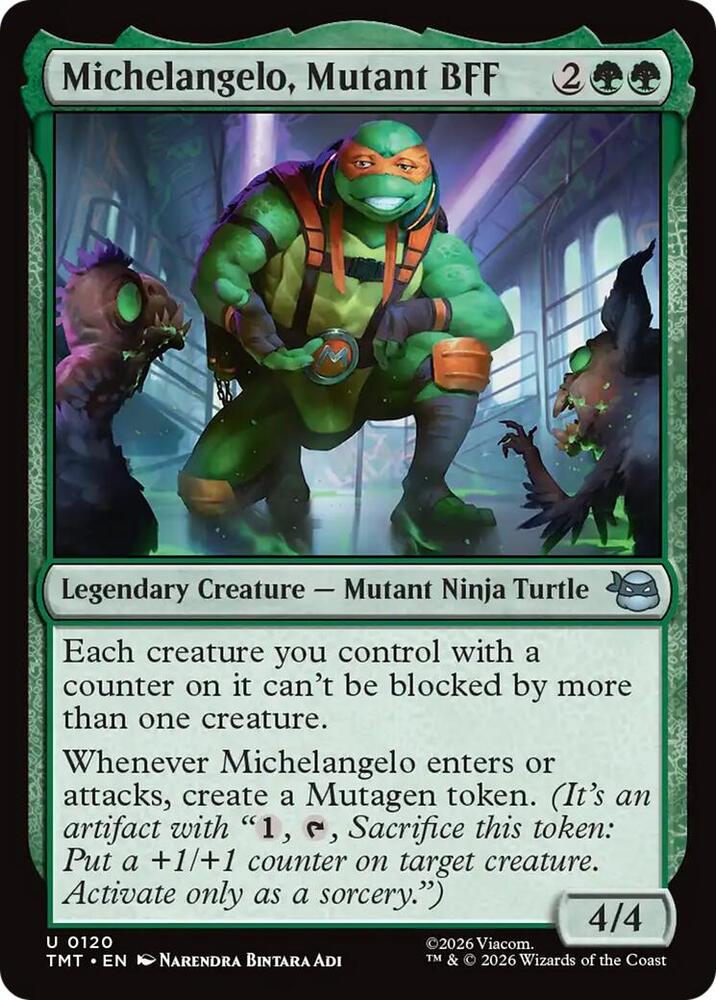 Michelangelo, Mutant BFF - #120