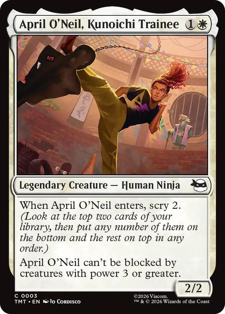 April O'Neil, Kunoichi Trainee - #3