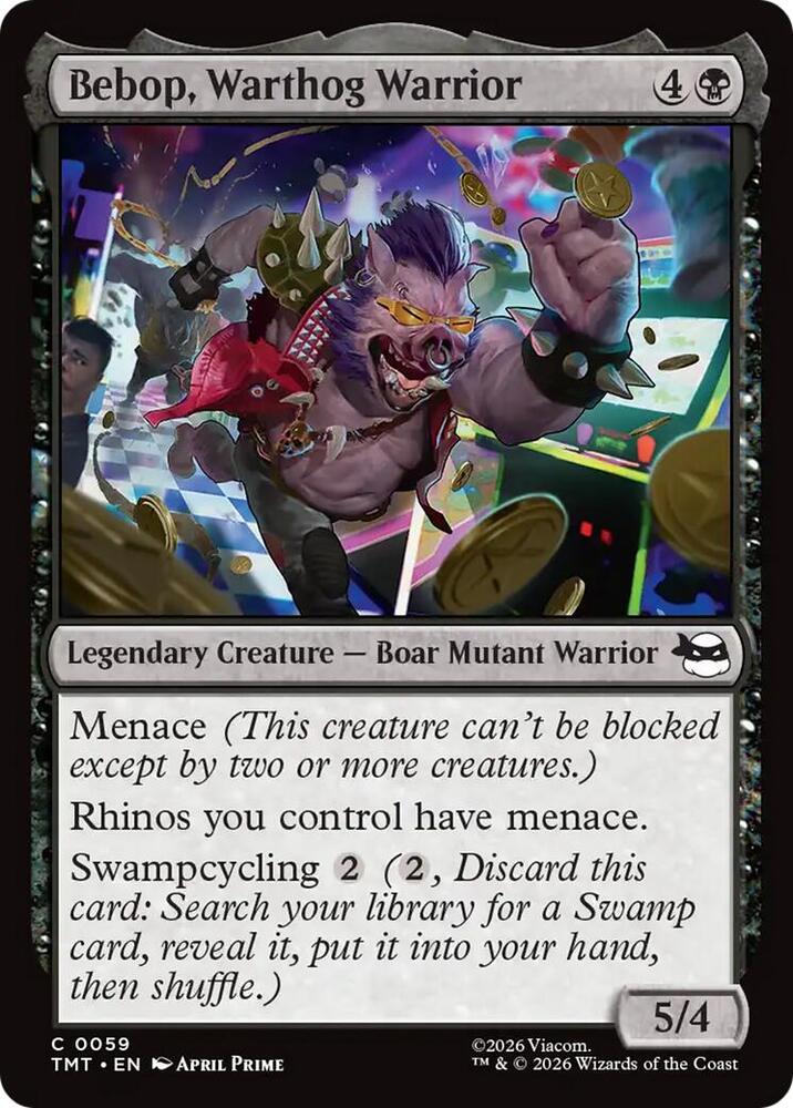 Bebop, Warthog Warrior - #59