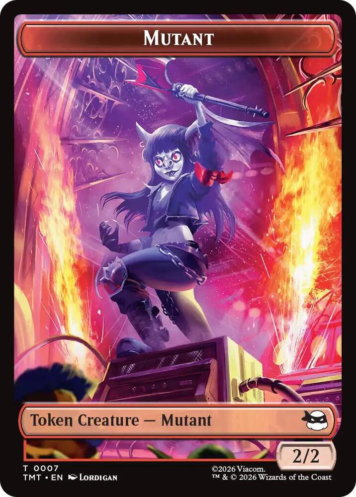 Mutant // Mutagen Double-Sided Token - #7 // 9