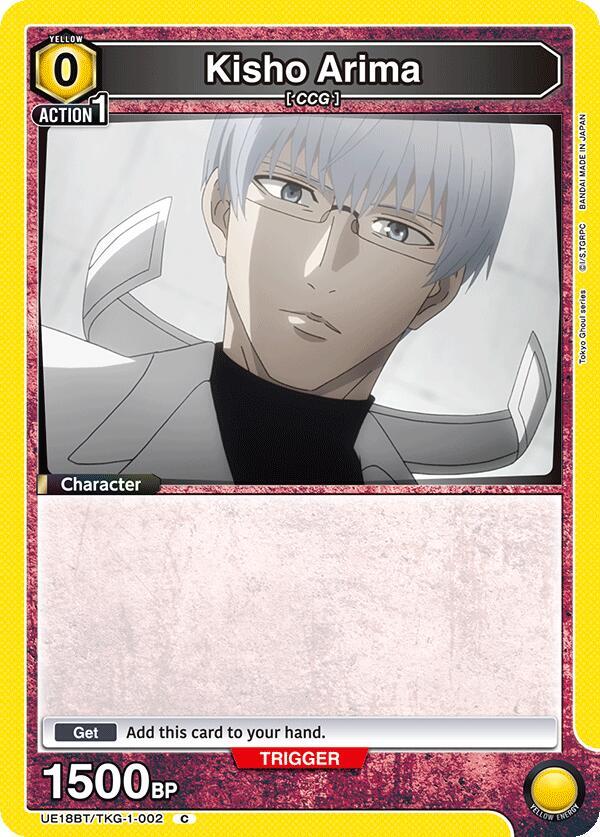 Kisho Arima (002) - #UE18BT/TKG-1-002