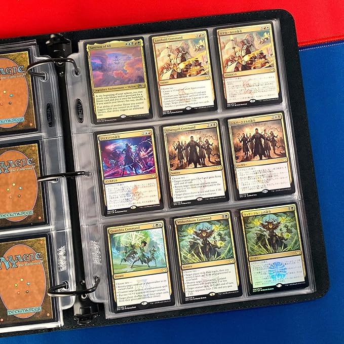 BCW 9 Pocket Protective Pages (100 Pages)