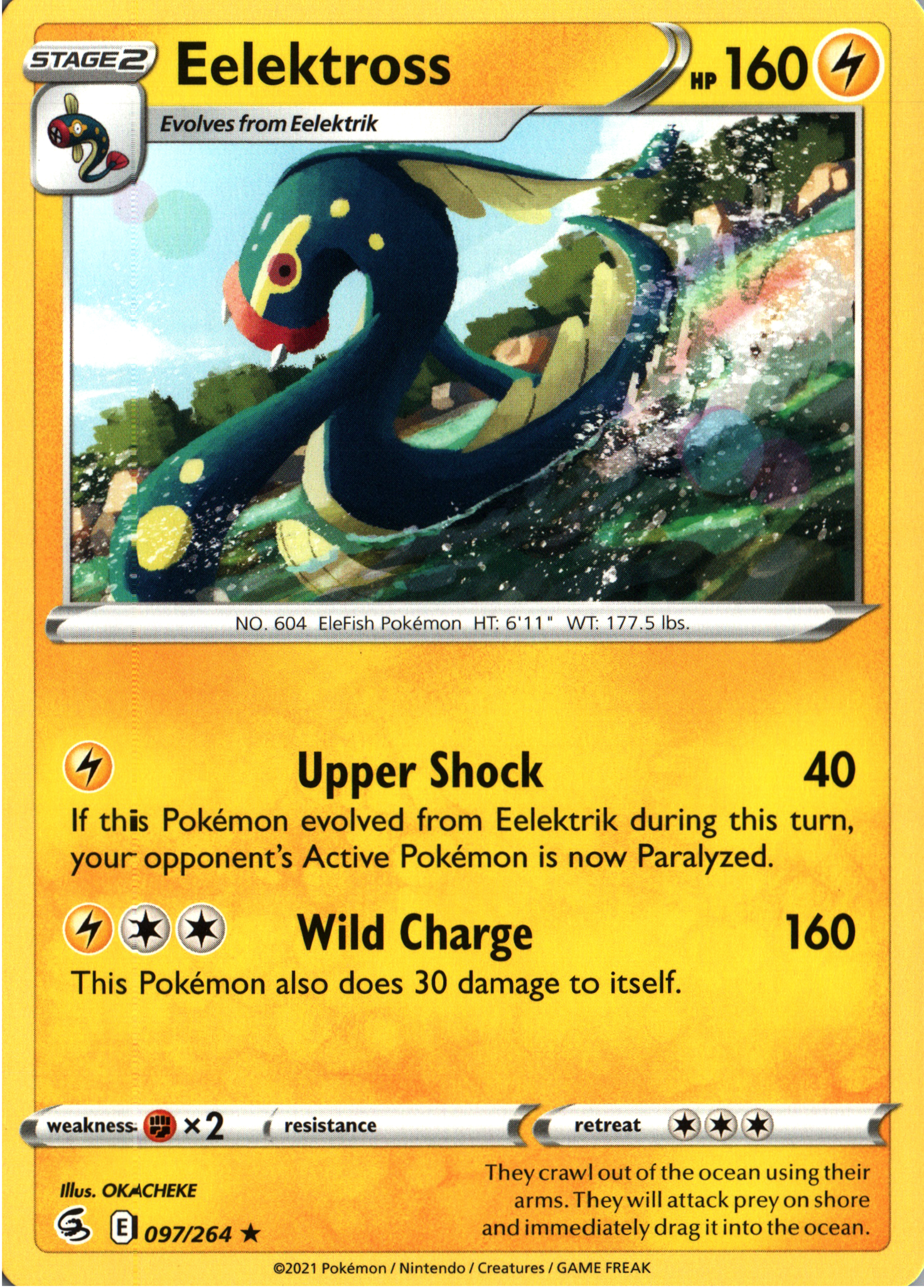 eelektross pokemon card price – A&M Hobby Shop bant Color:Elemental this Pokémons attacks do MTG Best Old-school staple