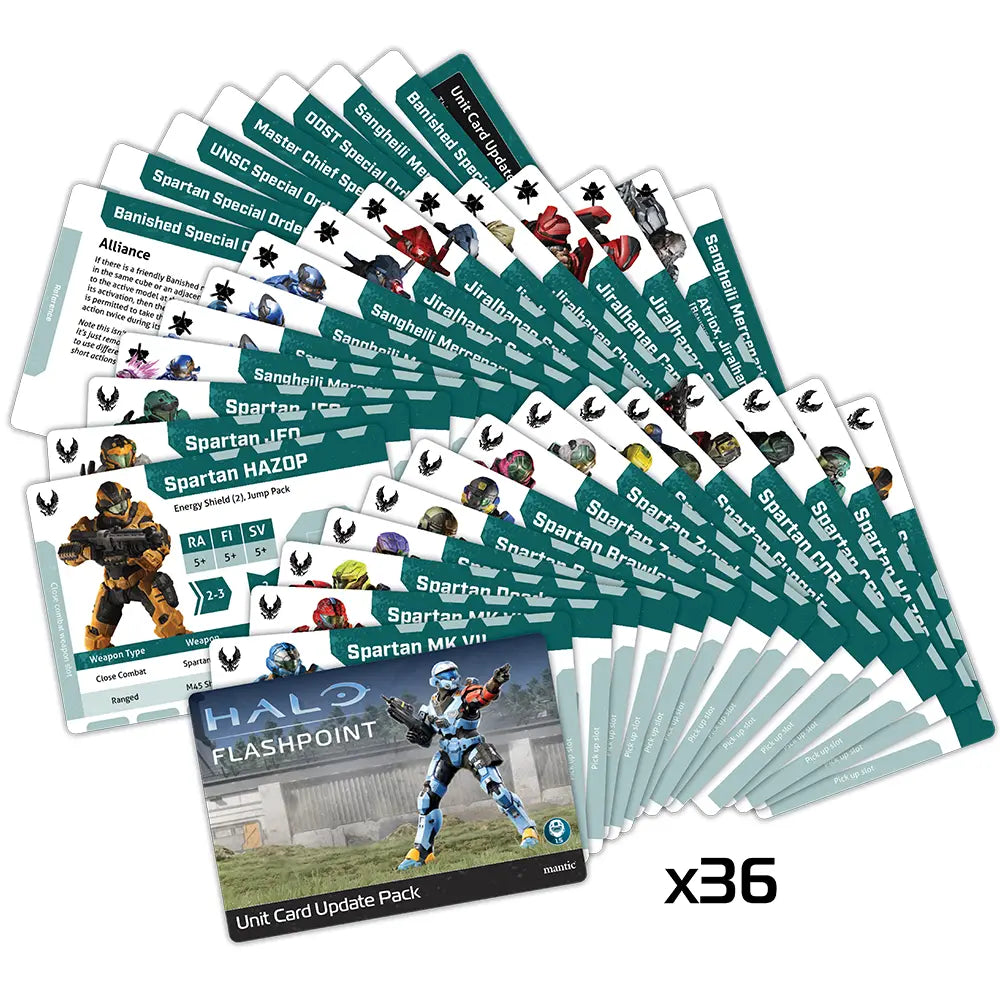 Halo Flashpoint: Unit Card Update Pack