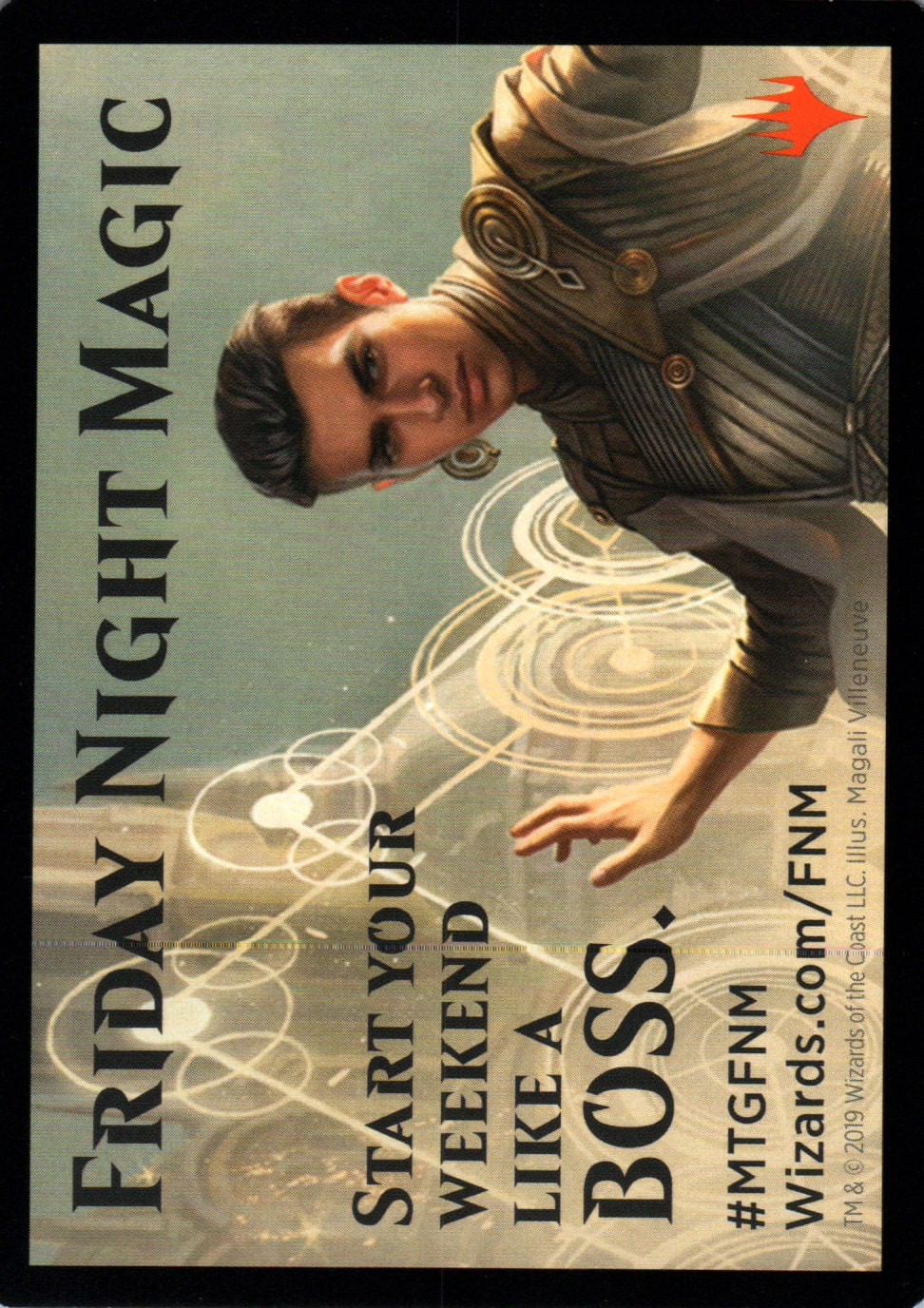 Devil - War of the Spark Tokens - 12 - Back