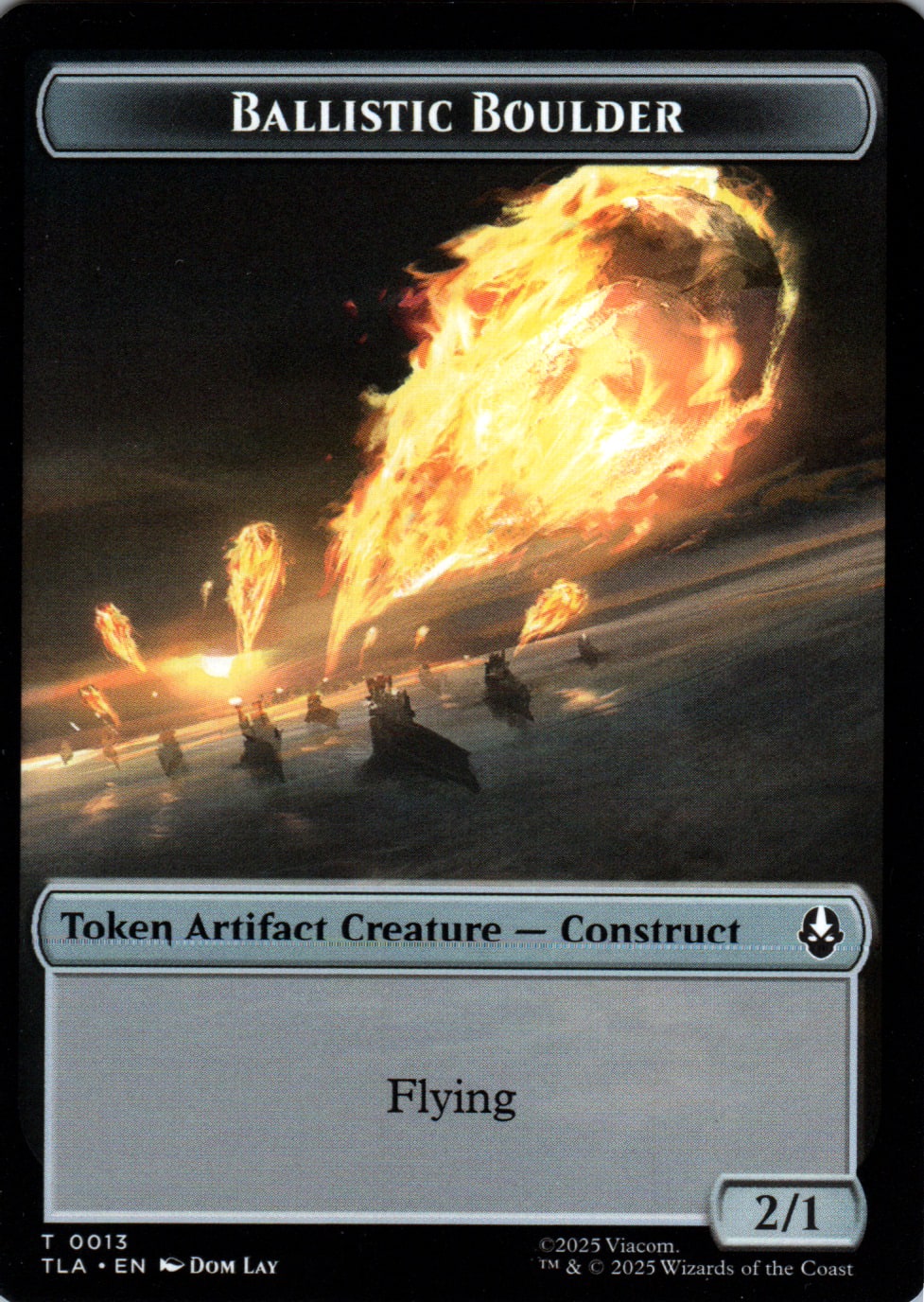 Soldier - Avatar: The Last Airbender Tokens - 11 - Back